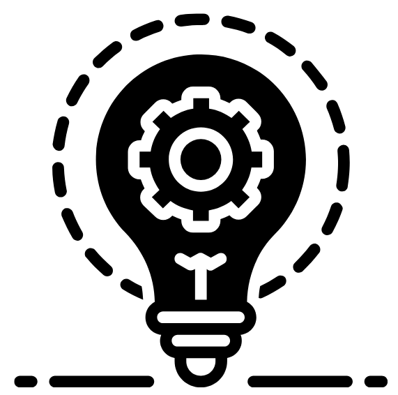 black lightbulb